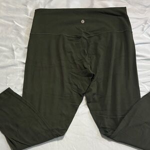 lululemon athletica Dark Green Leggings